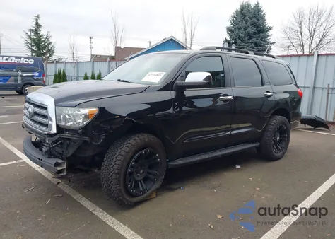 2015 Toyota Sequoia Platinum 5.7L V8 from USA, damaged, VIN 5TDDY5G11FS124001